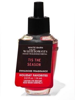 NEW 'TIS THE SEASON Wallflower Refill Bulbs SEALED Bath & Body Works LIMITED ED.